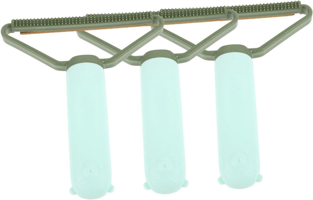 FRCOLOR 3 Stuks schraper scheerapparaat voor pluizend haar pluisverwijderaar schoner lint pet hair remover pluizenverwijderaar pluis scheerapparaat tapijt pluizen scheerapparaat legering