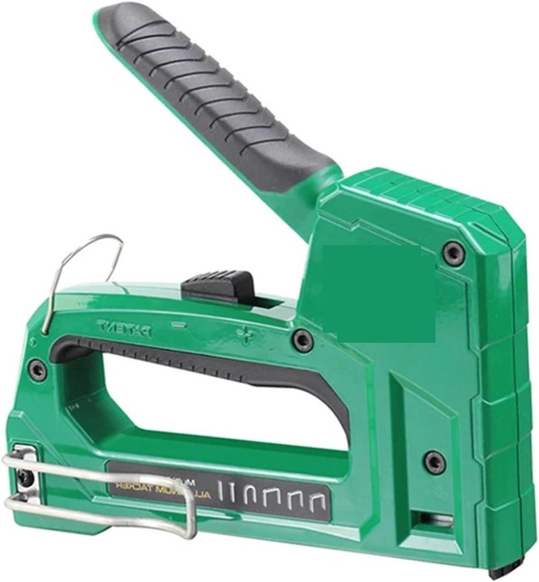 Handmatige nietmachine - Spijkerpistool tacker - Bevestigen decoratie - Verstelbare druk - 50 gram - Grijs