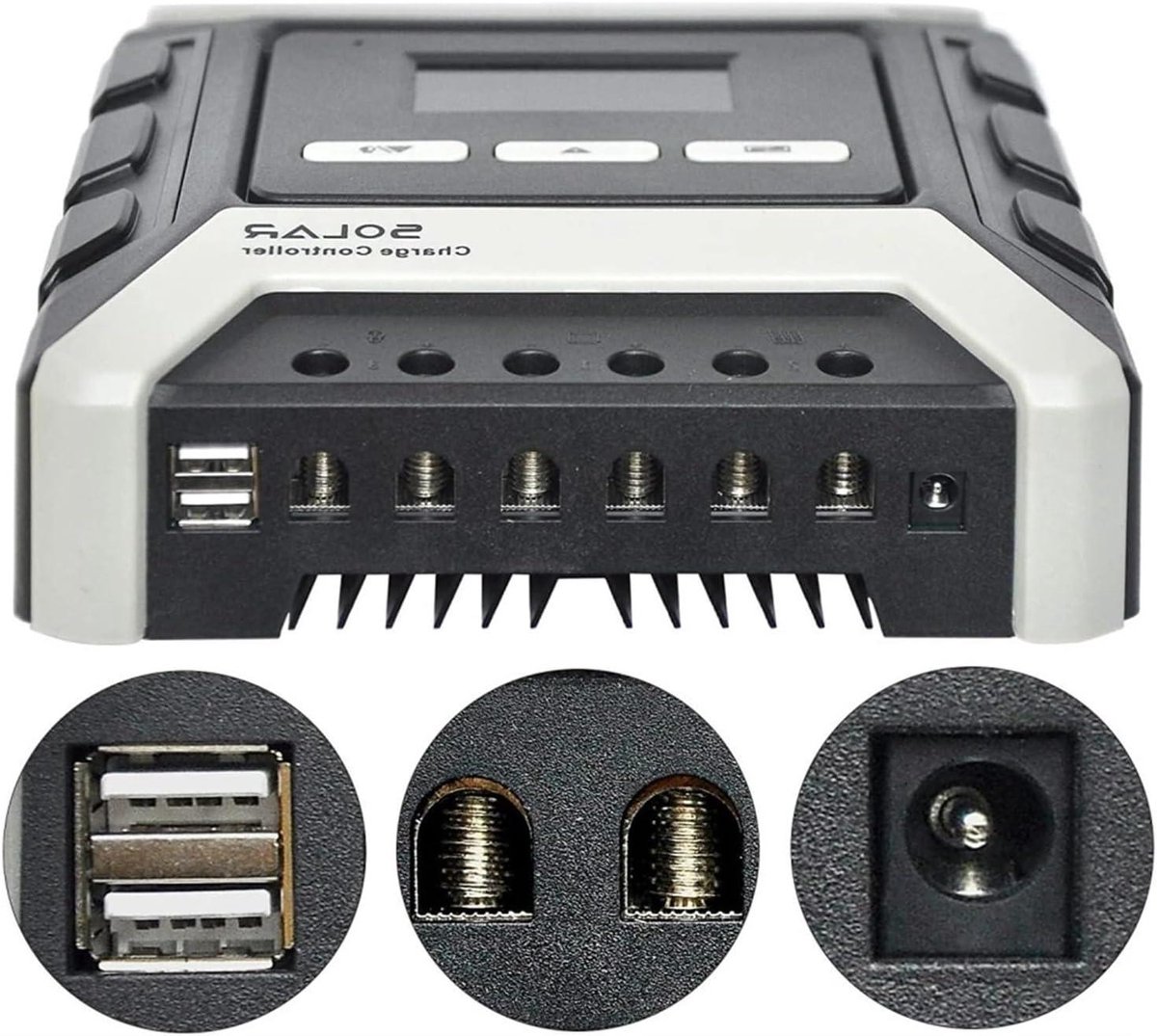 Laadregelaar - Zonnepaneelregelaar - Accu Opladen - MPPT Technologie - 40A - A