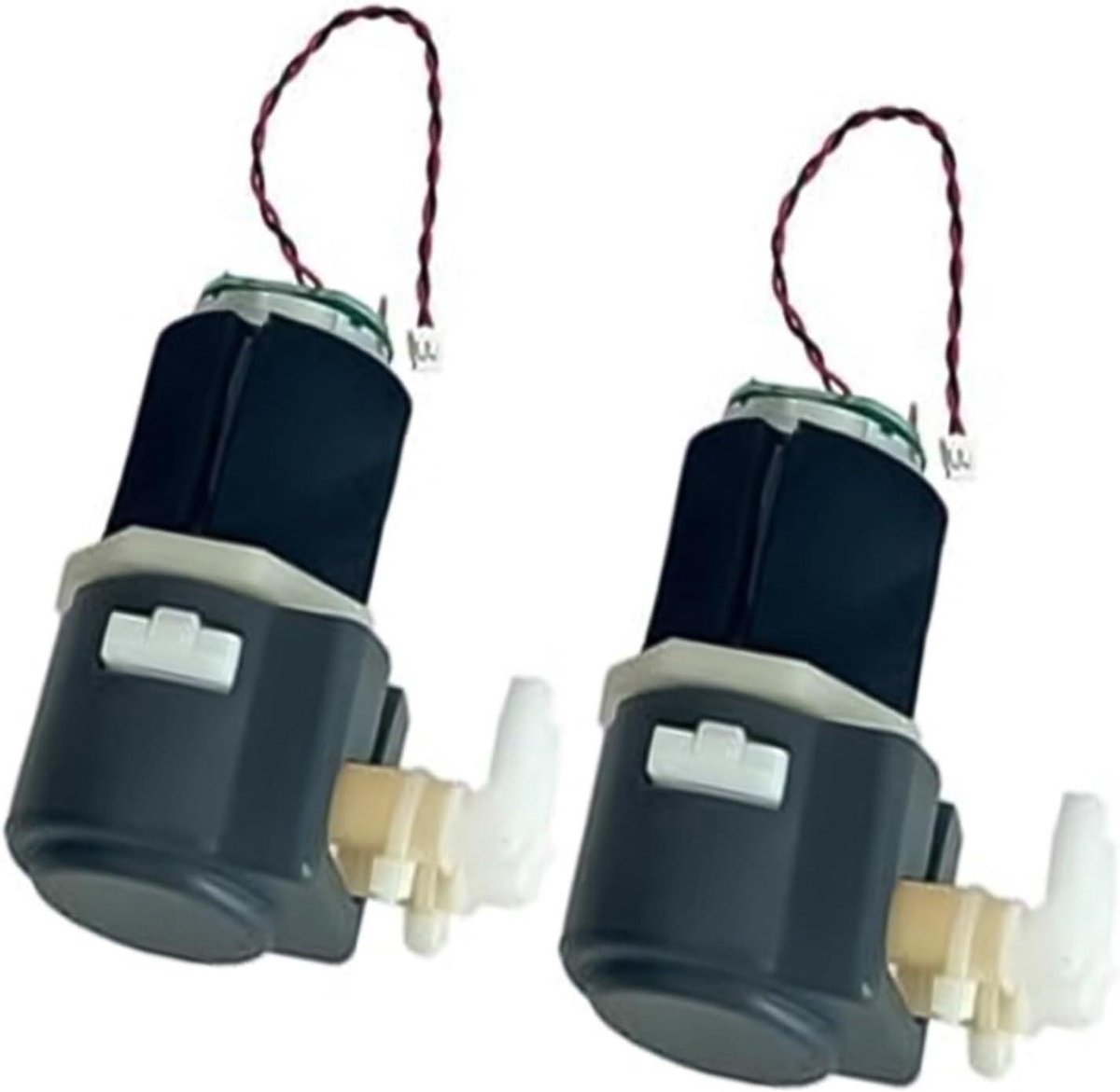 Vervangende Slangpomp Motor - Stofzuiger Onderdeel - Vloeren Reinigen - Stille Werking - 2 Stuks - Zwart