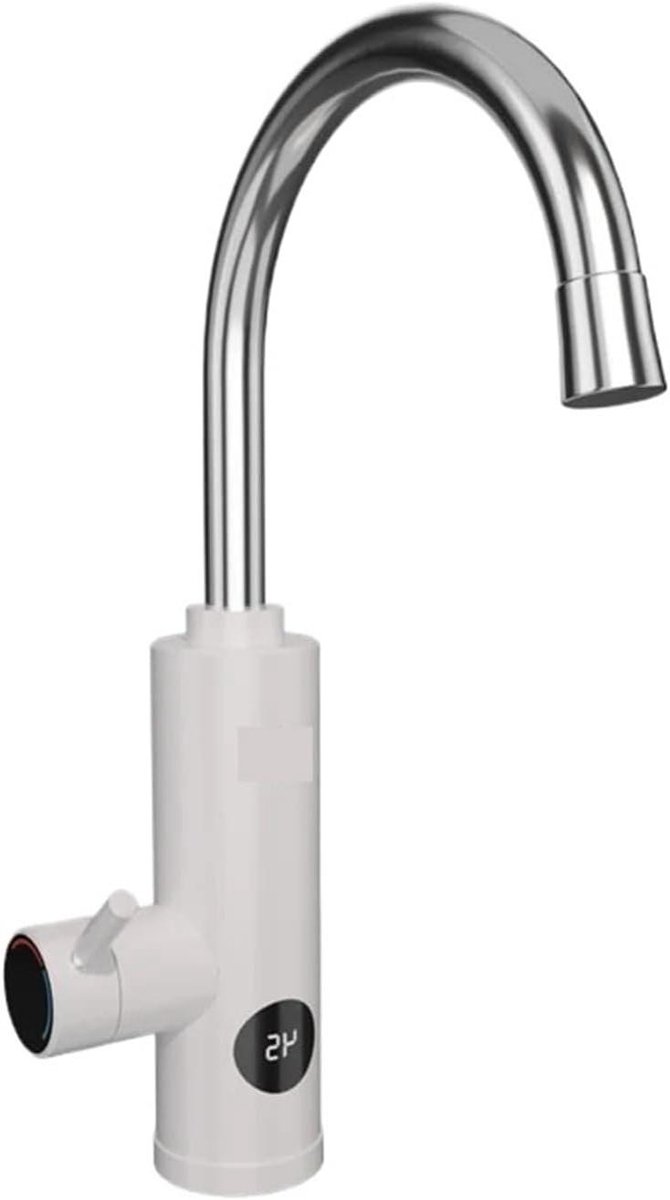 Waterverwarmer, 3000W elektrische keukenwaterkraan, direct warm water van roestvrij staal, koudwaterkraan