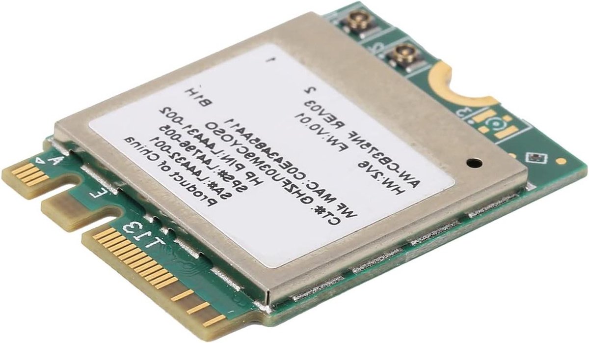 Draadloze Netwerkkaart - Wifi Module - Internet Verbinding - Dual Band Ondersteuning - M.2 NGFF - Groene Printplaat