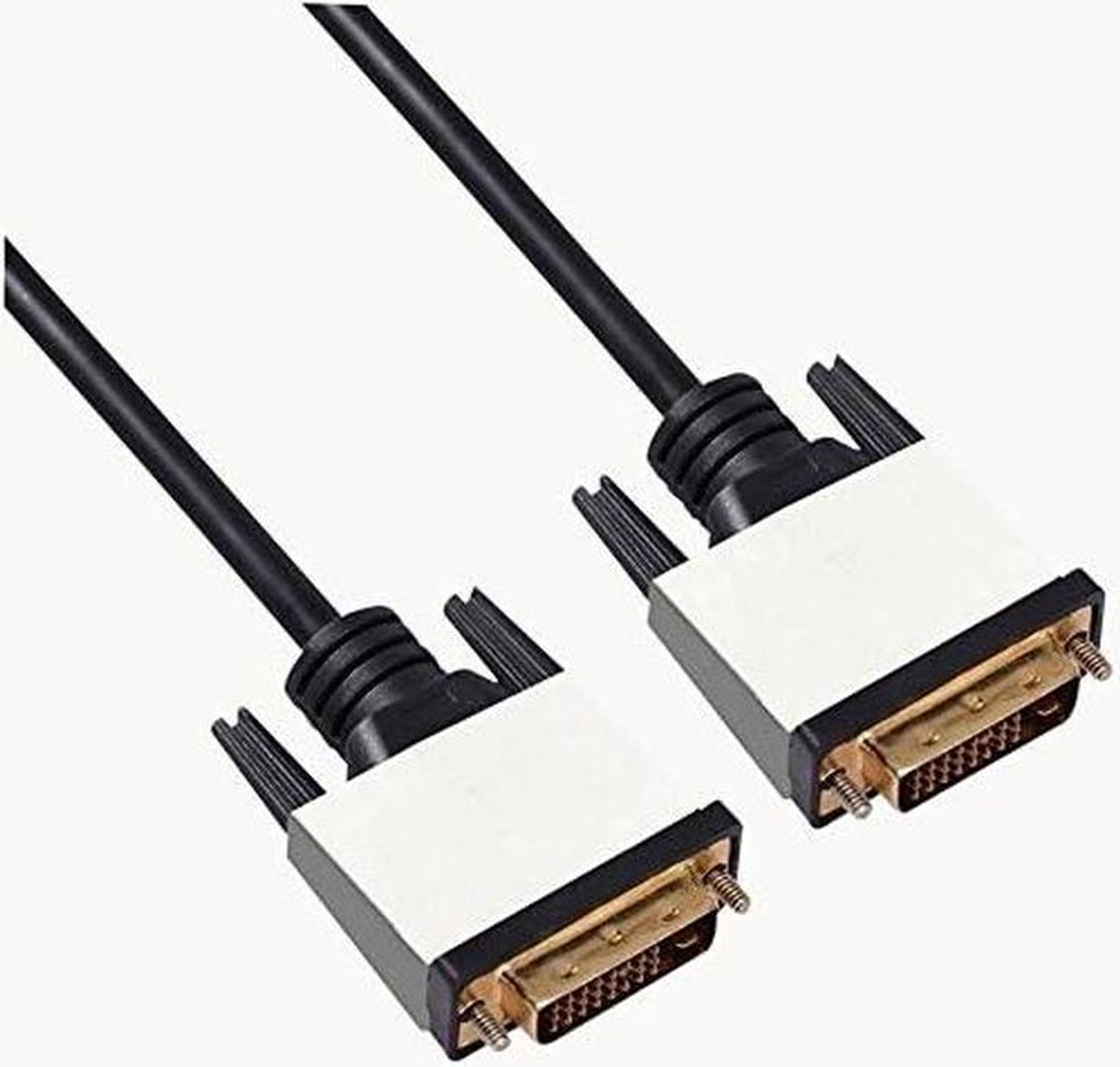 DVI-D Kabel - Videokabel - Beeldoverdracht - Dual Link - 4 meter - Zwart