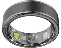 NOLATR Plus, Slimme Ring met Stappenteller, Activiteitstracker & Hartslagmeter – Zonder Abonnement & Nederlandse App – Zwart – Maat 12