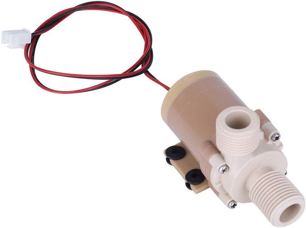 Watercirculatiepomp - Zonne pomp - Water circuleren - Stille borstelloze motor - 3 Meter hefhoogte - Zwart