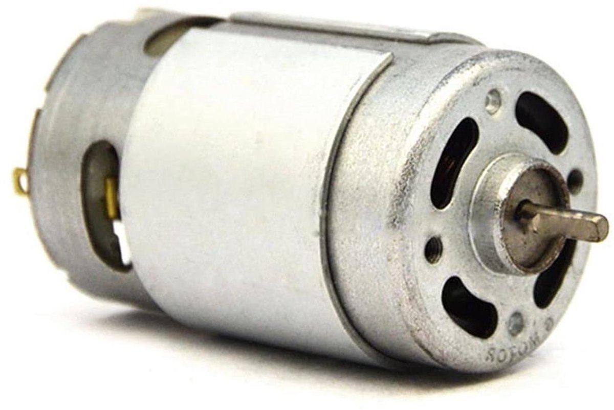 DC Motor - Elektrische Motor - Modelbouw - Krachtige Motor - 12V 20000 RPM - Metaal