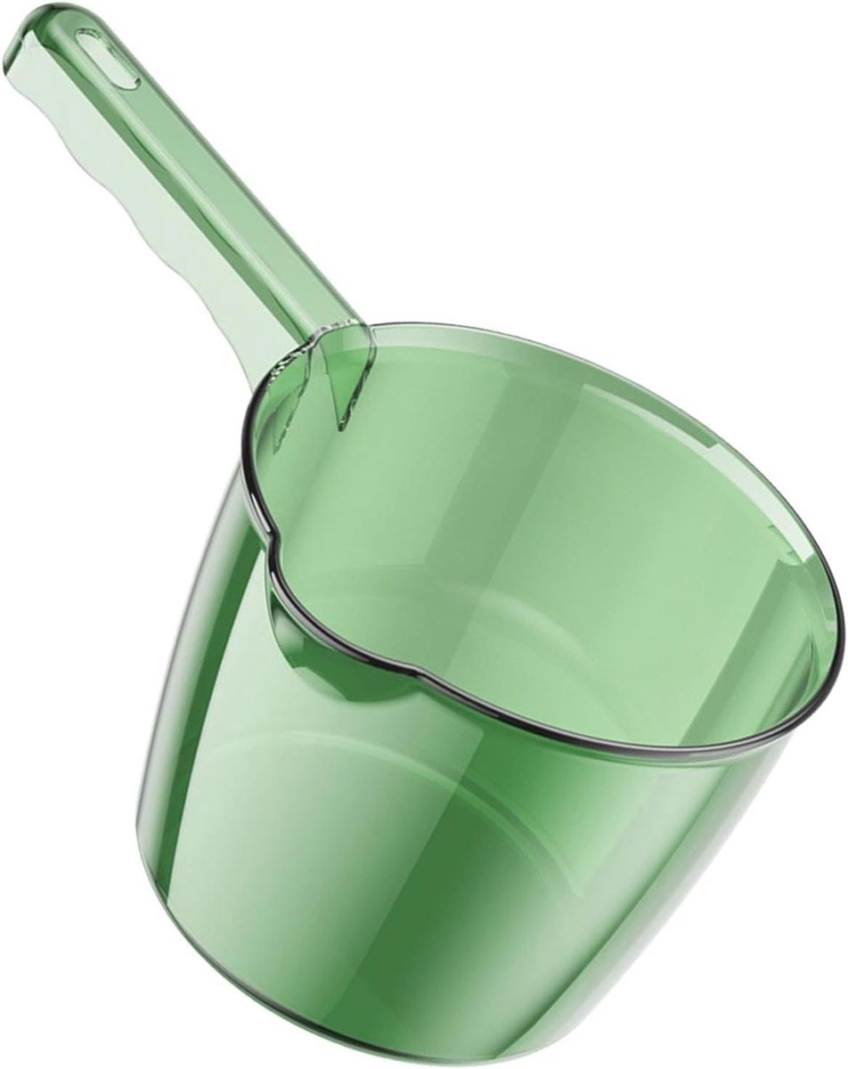 Watertroffel - Badbeker Lepel - Groenten Wassen - Eendelig Vormproces - 26 x 24 cm - Groen
