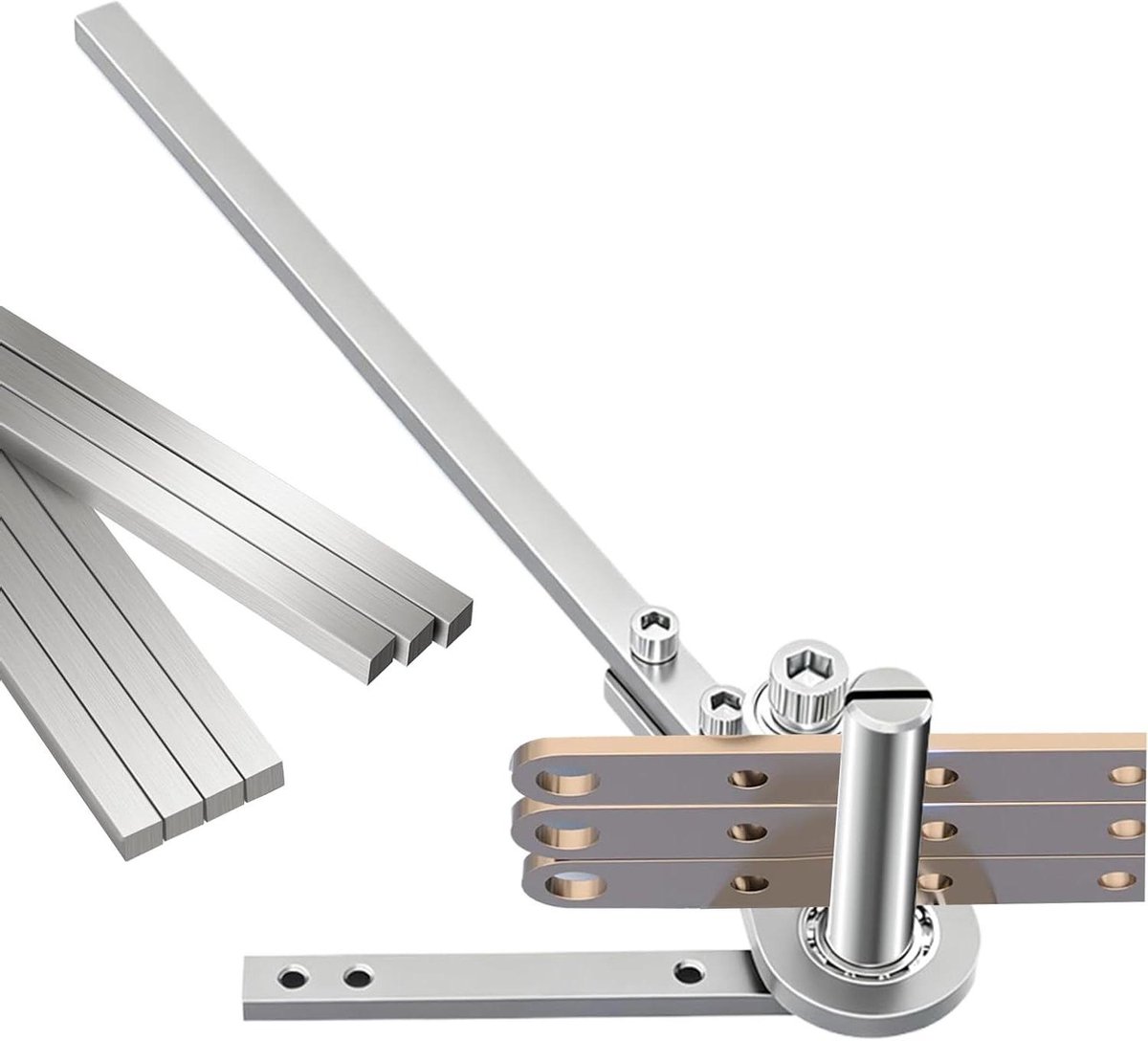 Handmatig Buiggereedschap - Plat IJzer Buiger - Metaal Bewerken - Handmatig Zonder Stroom - 1-4.5mm Staal - Metaal
