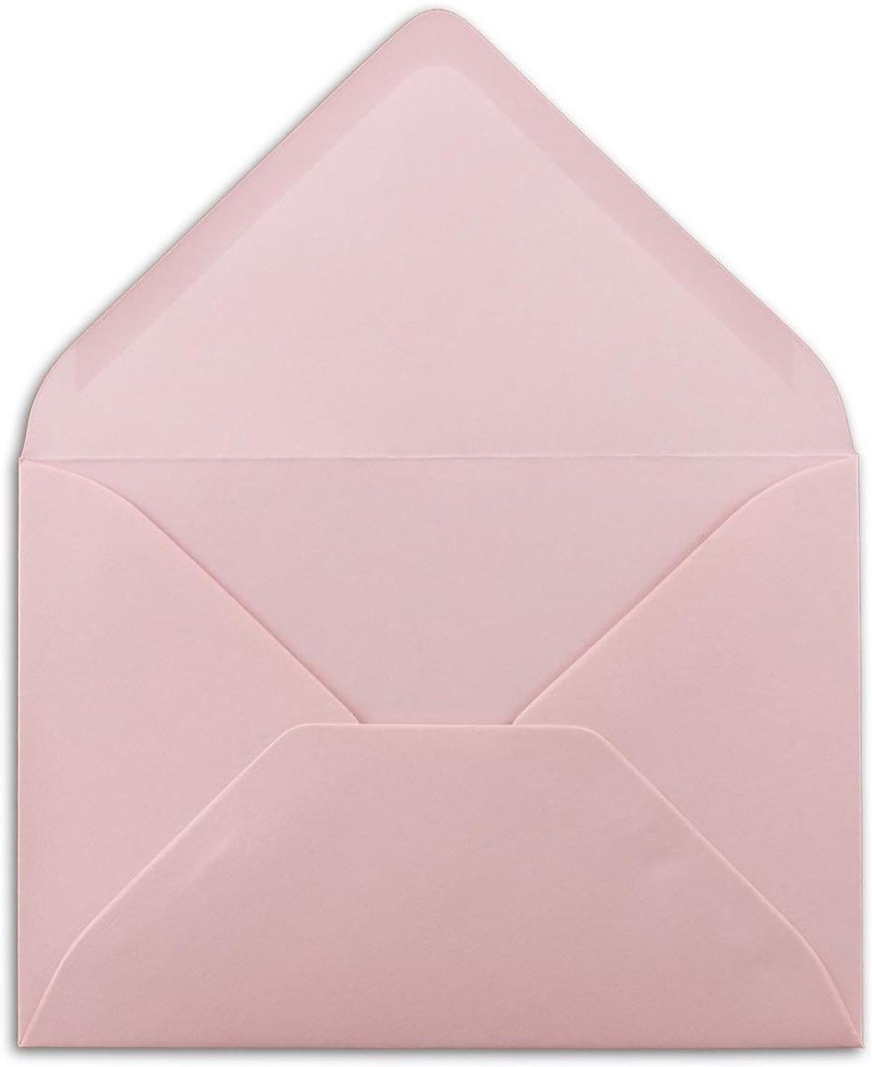 Enveloppen Roze - Post Enveloppen - Kaarten Versturen - Nat Lijm Sluiting - DIN C5 150 Stuks - Roze
