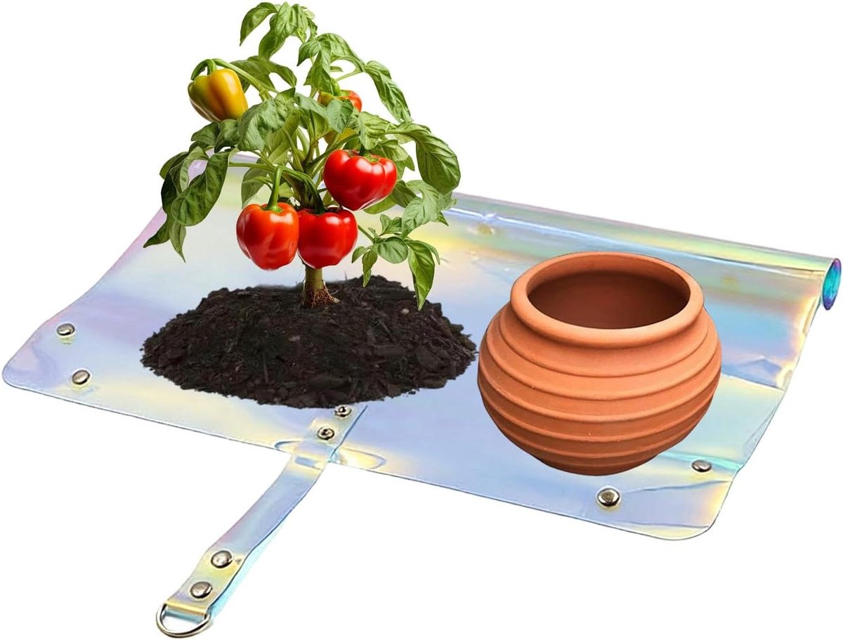 Verpotmat - Kweekhoes Tuin - Planten Verzorgen - Verstelbaar Ontwerp - 50 x 150 mm - Kleurrijk