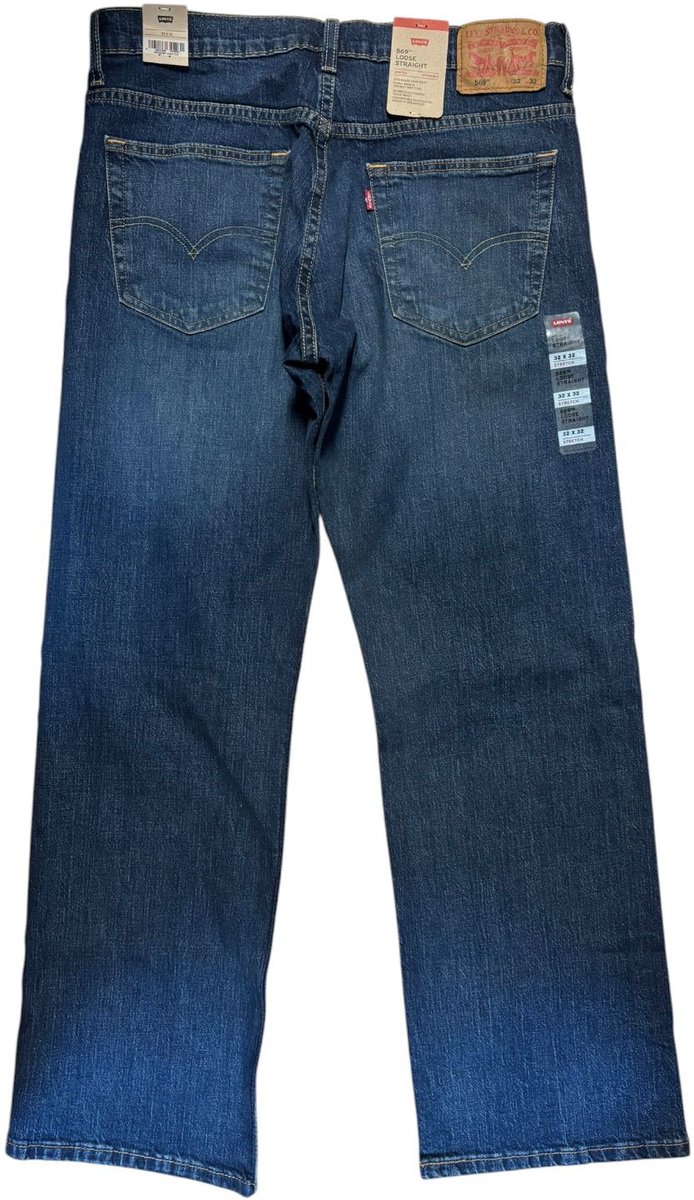 Levis Spijkerbroeken Mannen Donkerblauw W30 x L32