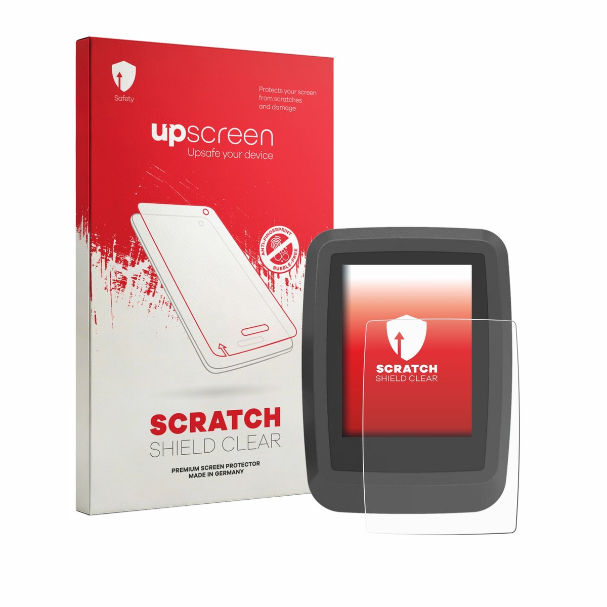 upscreen - Screenprotector voor Ananda D16 TFT-Display - Folie Beschermfolie transparant