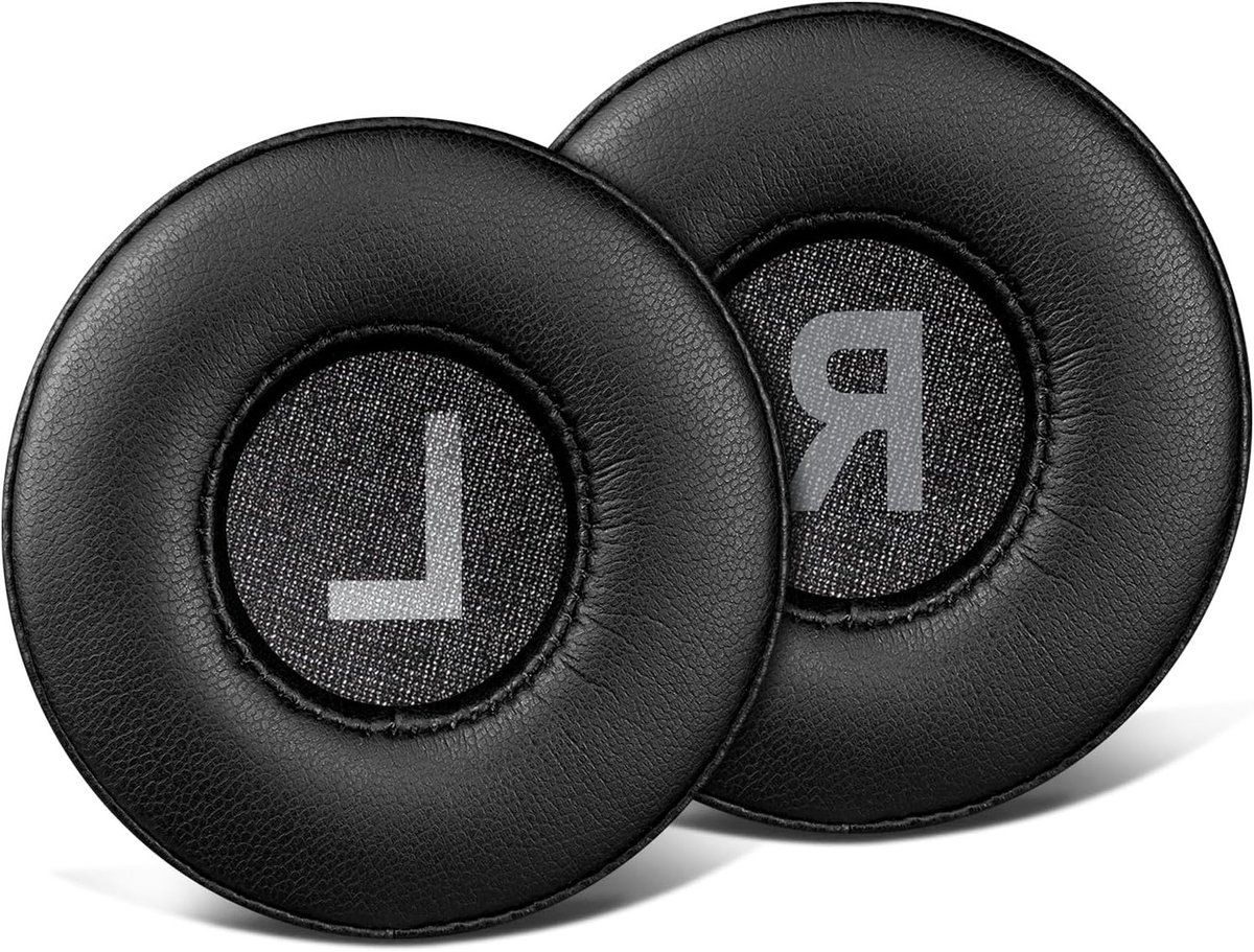 Vervangende Oorkussens voor Jabra Move/Elite 25h Draadloze Hoofdtelefoon, Zacht Leer en Geluidsisolerend Schuim voor Optimaal Comfort en Geluidskwaliteit
