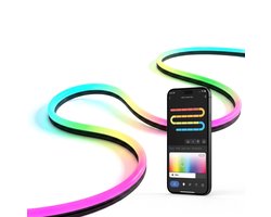 Calex Gaming LED Strip voor Monitor - Razer Chroma Compatibel - Smart Home - RGBIC Synchronisatie voor PC - 110cm