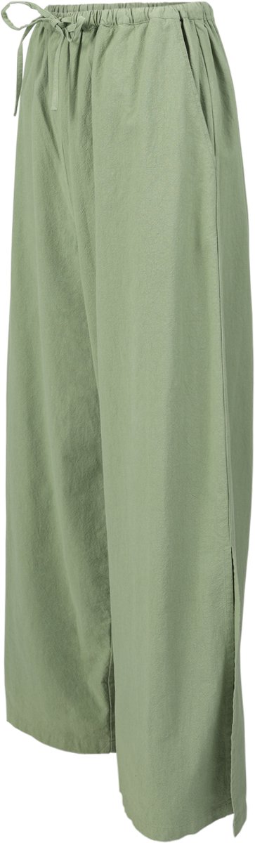 Brunotti Catalin Broek Dames 100% Katoen High waist fit Loose Fit XS Eucalyptus