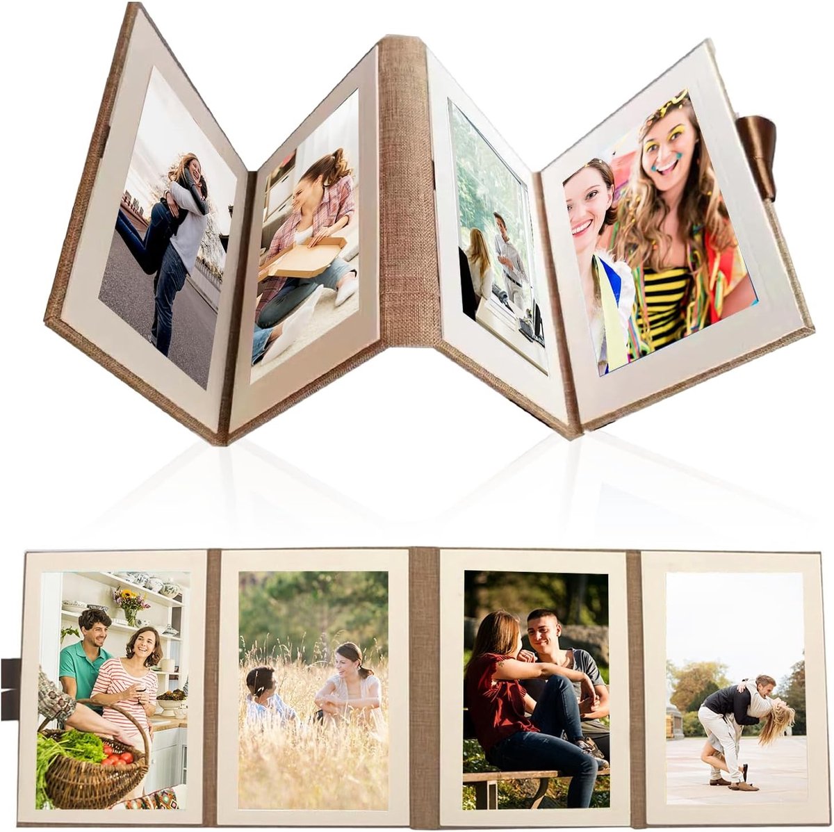 Zelfvormend fotoalbum voor het plakken van foto's, ideaal voor bruiloften, Valentijnsdag en jubilea