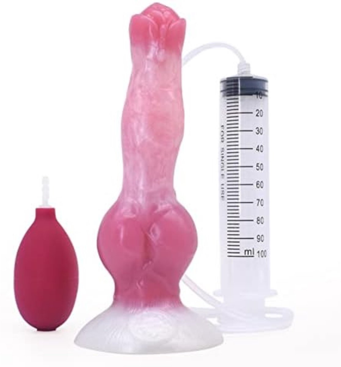 VIN® Draken Dildo - Fantasy Dildo - Dildo XXXXL Extreme - Animal Dildo - XXL Dildo Exstreem Groot – Dragon Dildo Groot - XXXL Dildo - Waterdicht - Discreet Verzonden
