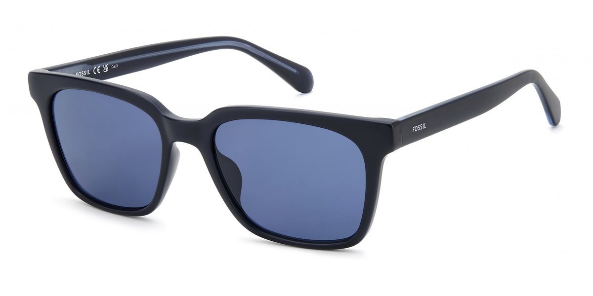 Fossil FOS 3183/G/S Matte blue 55/19/145 MAN Zonnebrillen
