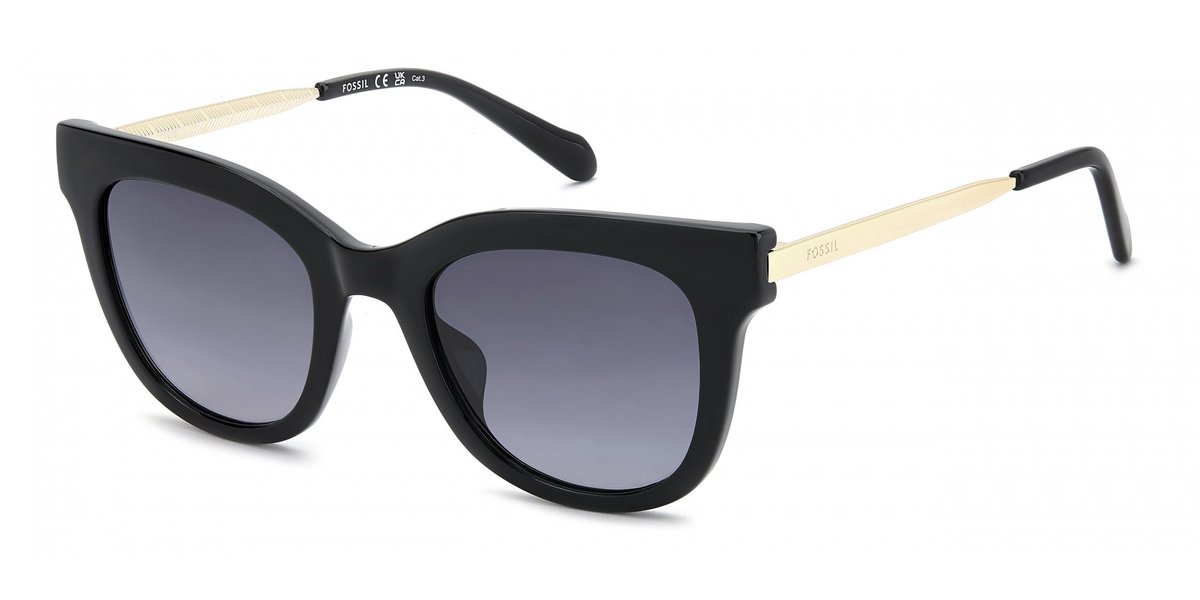 Fossil FOS 2169/G/S Black 51/22/140 WOMAN Zonnebrillen