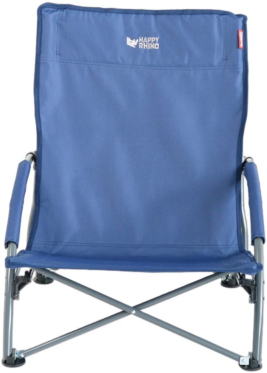 Happy Rhino - Strandstoel Taiga - Blauw - Strandstoelen - 3kg - Polyester - 38 x 3 x 20 cm van Merkloos — afbeelding 2