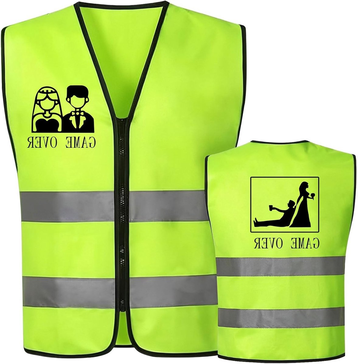 JGA Kostuum en Veiligheidsvest voor Vrijgezellenfeest - Accessoires voor Mannen en Cadeau Ideeën