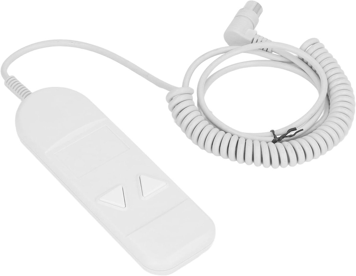 Liftstoelafstandsbediening met 2 knoppen, 8-pins aansluiting, eenvoudig te installeren voor elektrische fauteuils, ideaal voor diverse toepassingen en merken