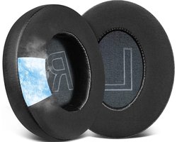 SnelShoppen - Cooling Gel Oorkussens Vervanging voor Anker Hoofdtelefoon Q20/Q20+/Life 2 - Hoog-Dichtheid Gel, Zwart, Ideaal voor Zomergebruik