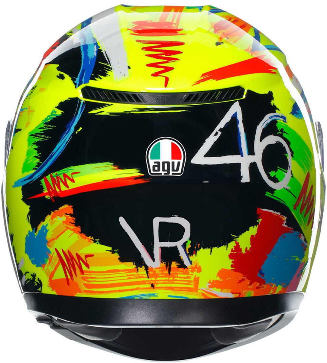 AGV K3 ROSSI WINTER TEST 2019 - Maat XL - Integraal helm - Scooter helm - Motorhelm - AGV K3 ROSSI WINTER TEST 2019 - Maat XL - Scooterhelmen mannen en vrouwen. – foto 5