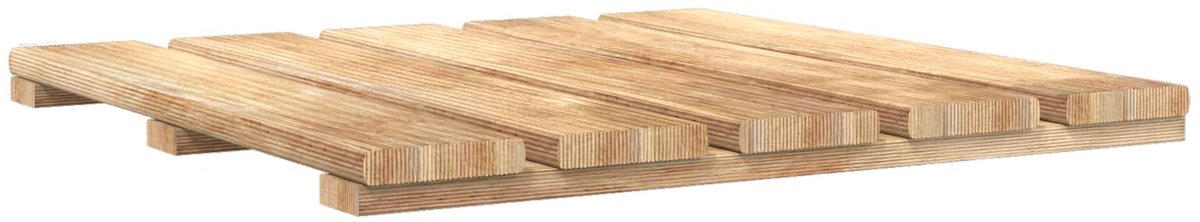 vidaXL - Terras - Tegel - 12 - pcs - Bruin - 50 - x - 50 - cm