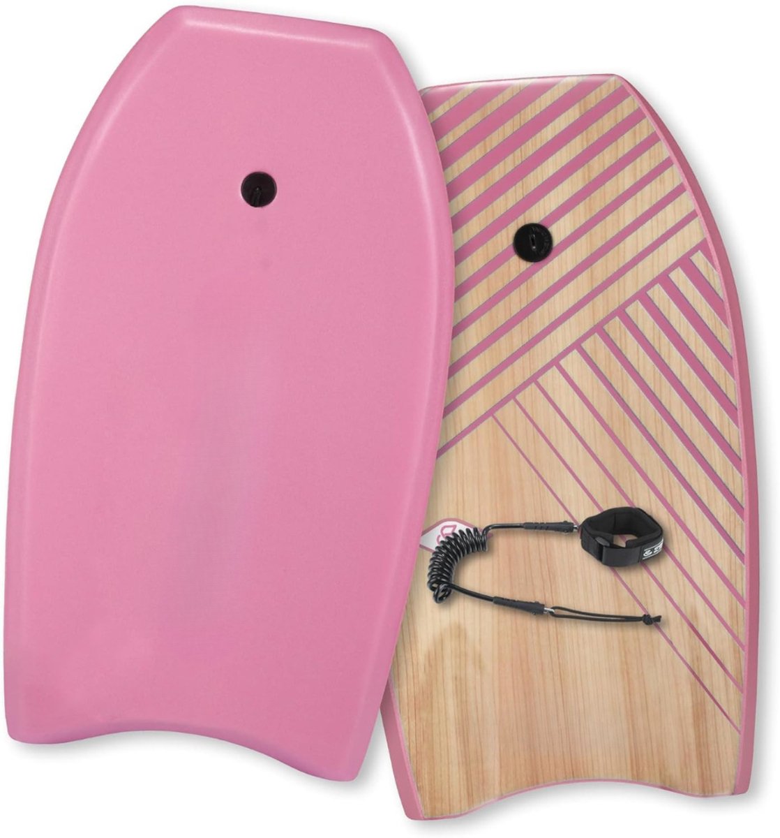 RUX® Bodyboard Kind Skimboard Bodyboard – 84cm x 48cm x 1cm Roze