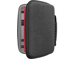Premium Velvet Hard Case Compatible with Focusrite Scarlett 2i2 case 4th Gen Audio Interface cover, Hard Shell Protective Travel Carrying Bag (Grey)