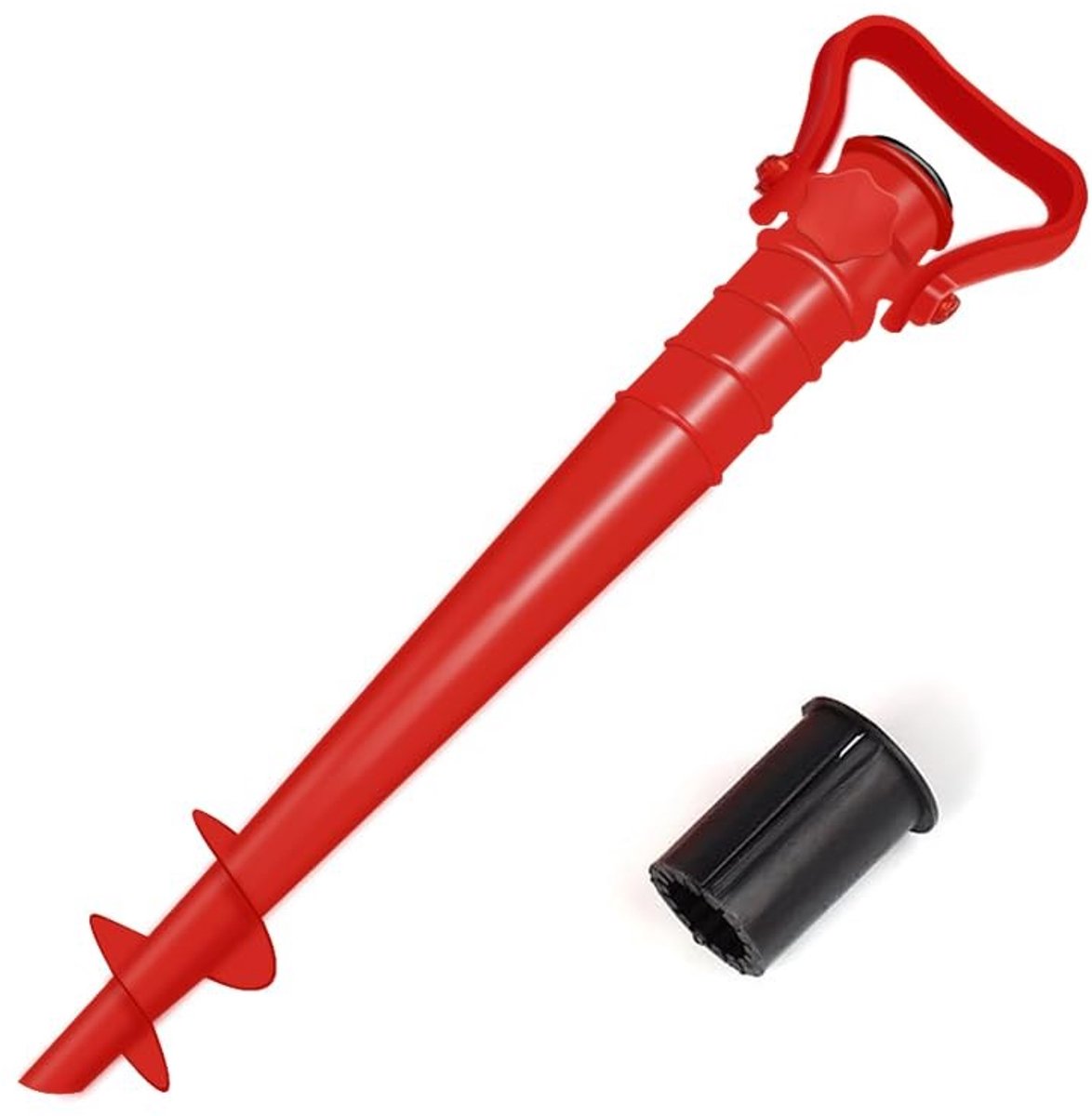 Robuuste Parasolhouder met Grondankers - Ideaal voor Strand en Tuin