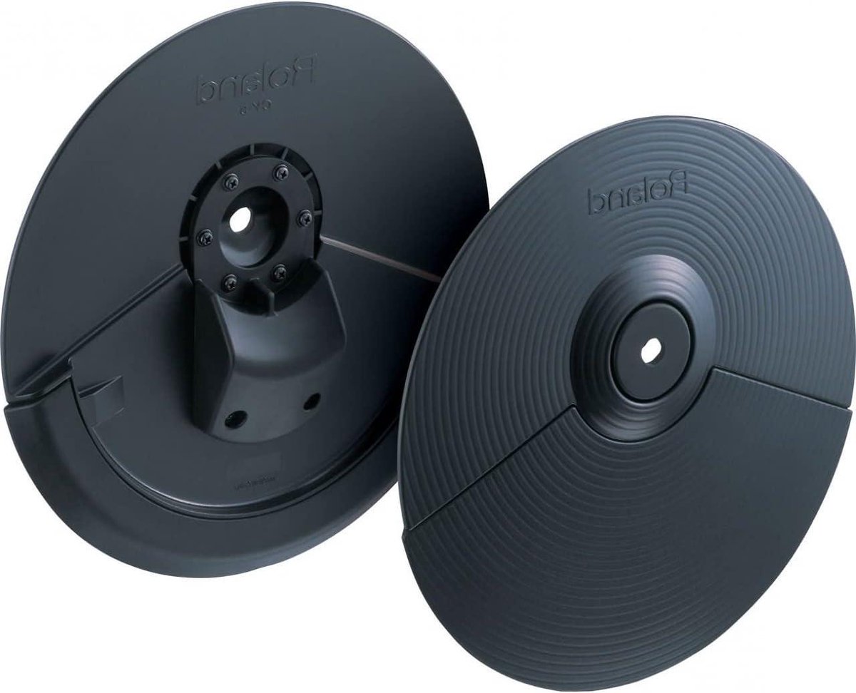 Elektronisch Bekken - Cimbaal Pad - Muziek Maken - Dubbele Trigger - 10 Inch - Zwart