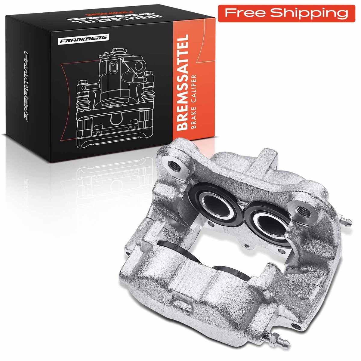 Frankberg 1x remklauw vooras links voor Benz SL R107 30L 42L 50L