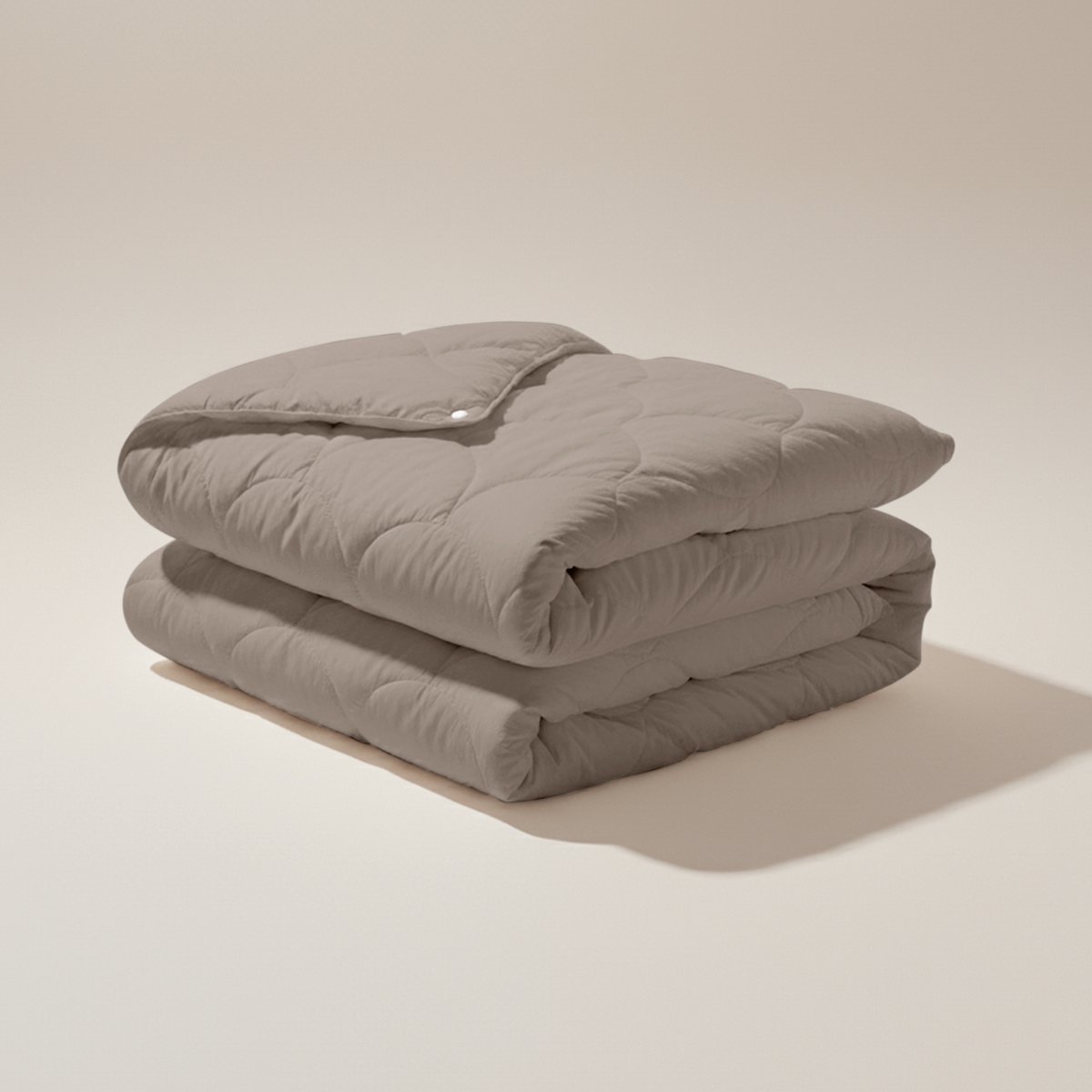 Zydante Eazzzy 4 Seizoen Dekbed - Dekbed Zonder Overtrek - 2 Delen - Taupe / 200x140