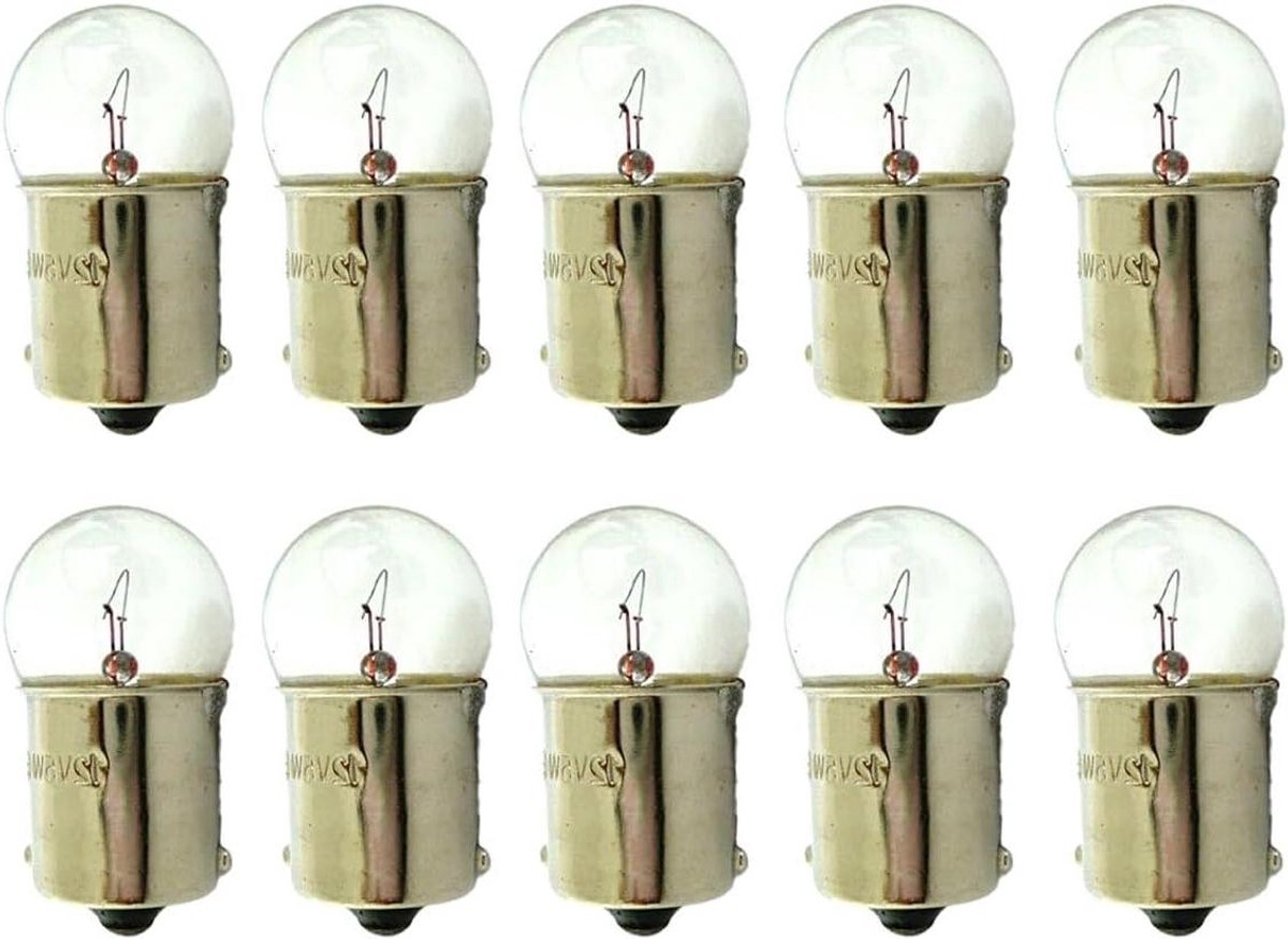 Halogeenlamp Vervangingsset - Auto Motor Lampen - Voertuig Verlichting - Lange Levensduur - 12V 5W