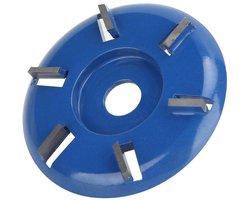 Atyhao Houten Snijdisk - 6 Tanden, Staal, Voor Hoekenschuurmachine, Houtbewerking Accessoire