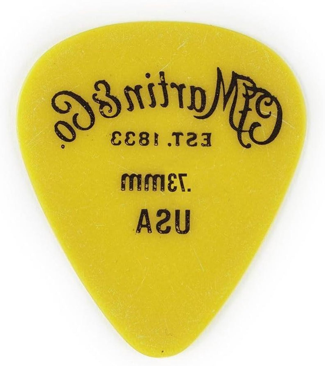 Delrin Plectrums - Gitaar Plectrums - Gitaar Spelen - Optimale Grip - 0.73mm - Geel
