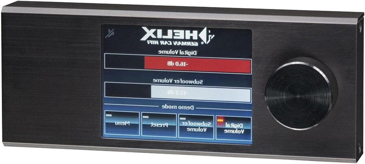 DSP Afstandsbediening - Controller Unit - Geluidsinstellingen Aanpassen - Kleuren Touchscreen Display - 5350 x 135 x 18 mm - Zilver