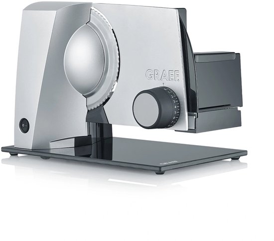 Graef S12005 - Trancheuse Style - En porte-à-faux - Jusqu'à 20 mm - Argent
