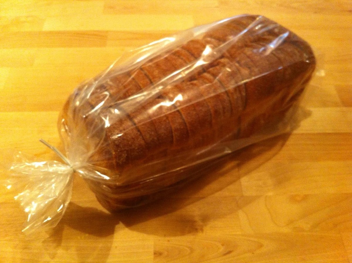 Broodzakken - Verpakking zakken - Brood bakken - Extra dik materiaal - 100 stuks - Wit
