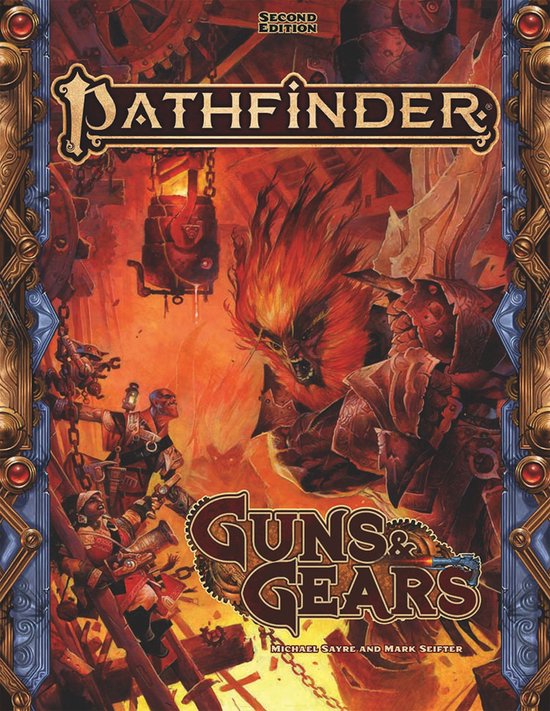 Pathfinder Second Edition (PF2E)- Pathfinder Guns & Gears - cover