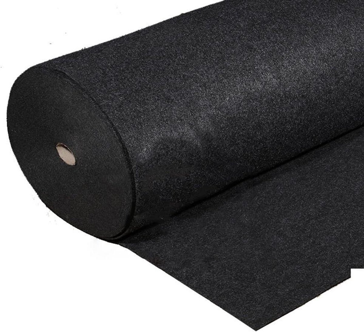 Luidsprekergaasdoek - Luidsprekerbekleding Stof Vilt - Stofbescherming Luidsprekers - 1 Meter Breedte - 100 cm breed - Zwart
