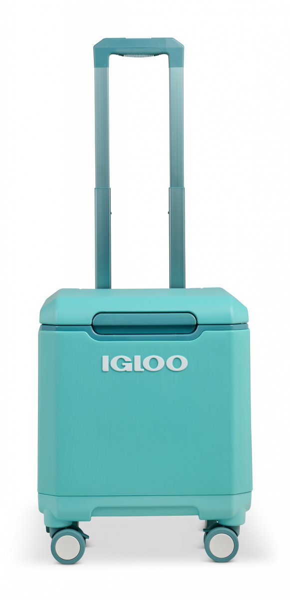 Igloo Tag-A-Long Too Spinner Koelbox - Draaibare wielen - Uitschuifbare handgreep - Lagoon