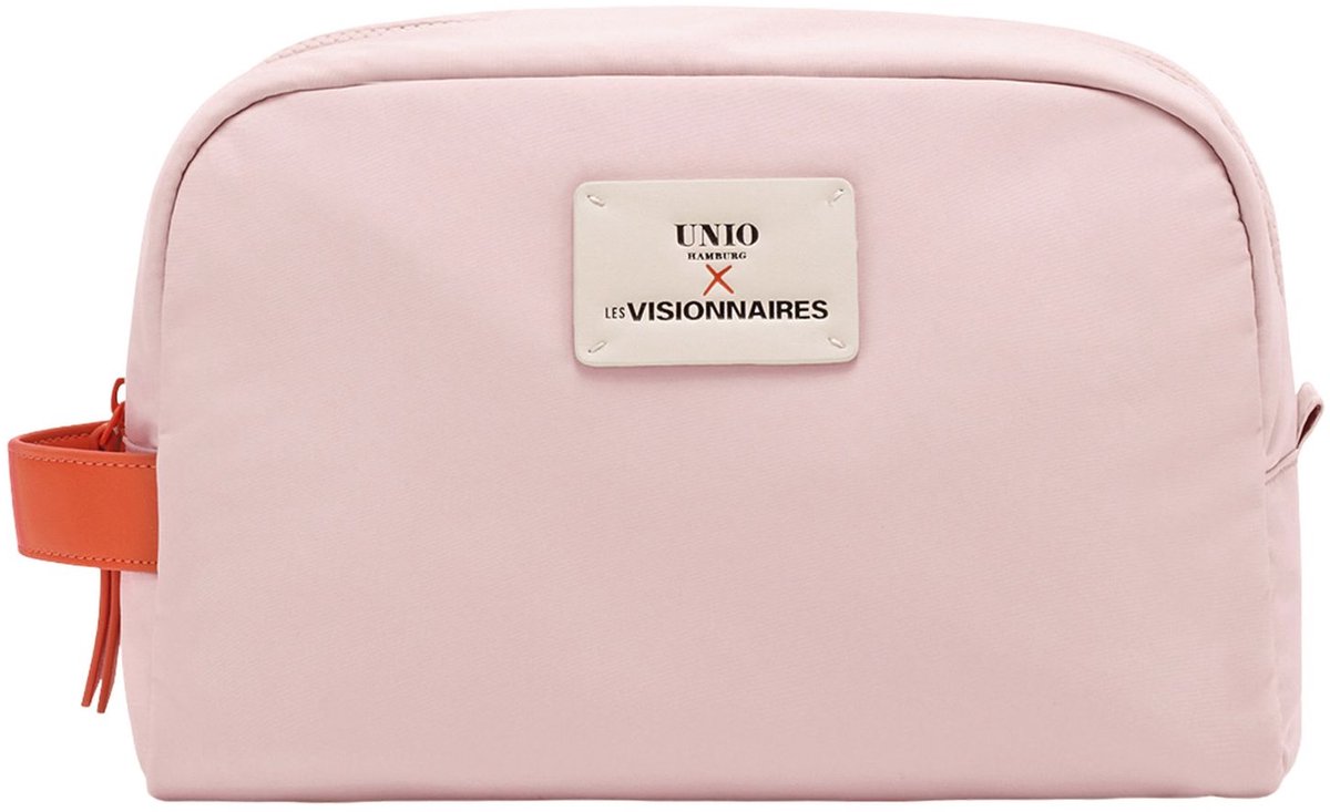 Unio Hamburg x Les Visionnaires toilettas Puffy Unio Livignio Rose roze