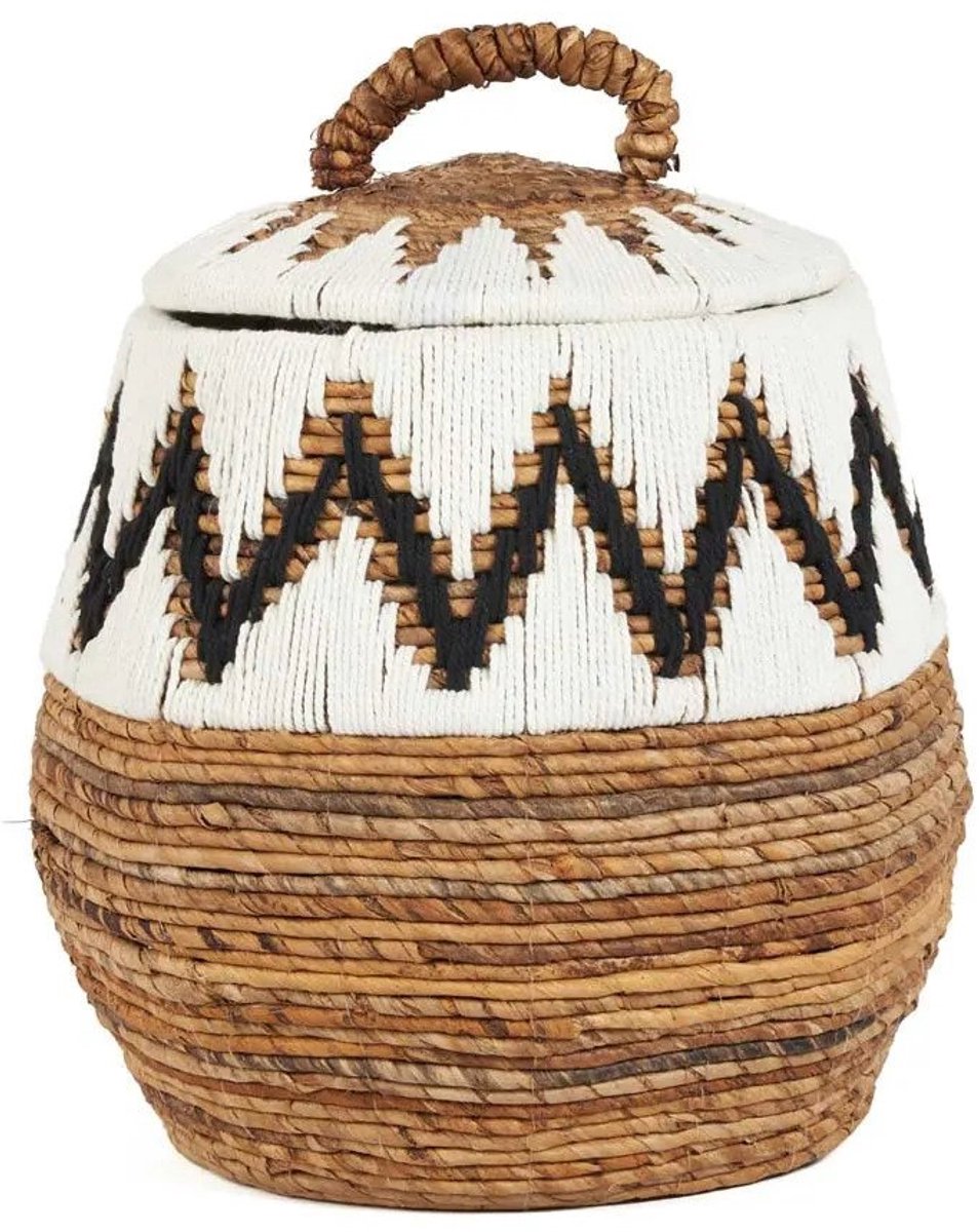Safaary - The Little Bay Beach Basket - Natural White - M