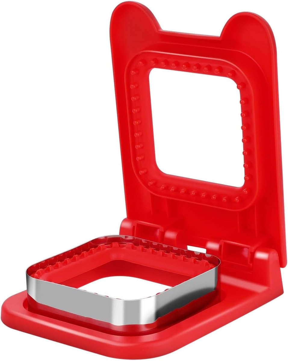 Kinderbroodsnijder, vierkante bakvorm zonder korst voor sandwiches, DIY rolvormen voor kinderen en meisjes, ideaal voor creatief bakken