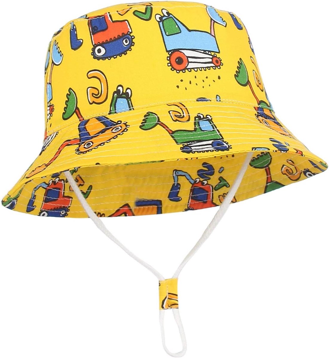 Baby Zonnehoedje Anti-UV Emmerhoedje voor Kinderen - Zomer Zonbescherming voor Strand en Buitenactiviteiten