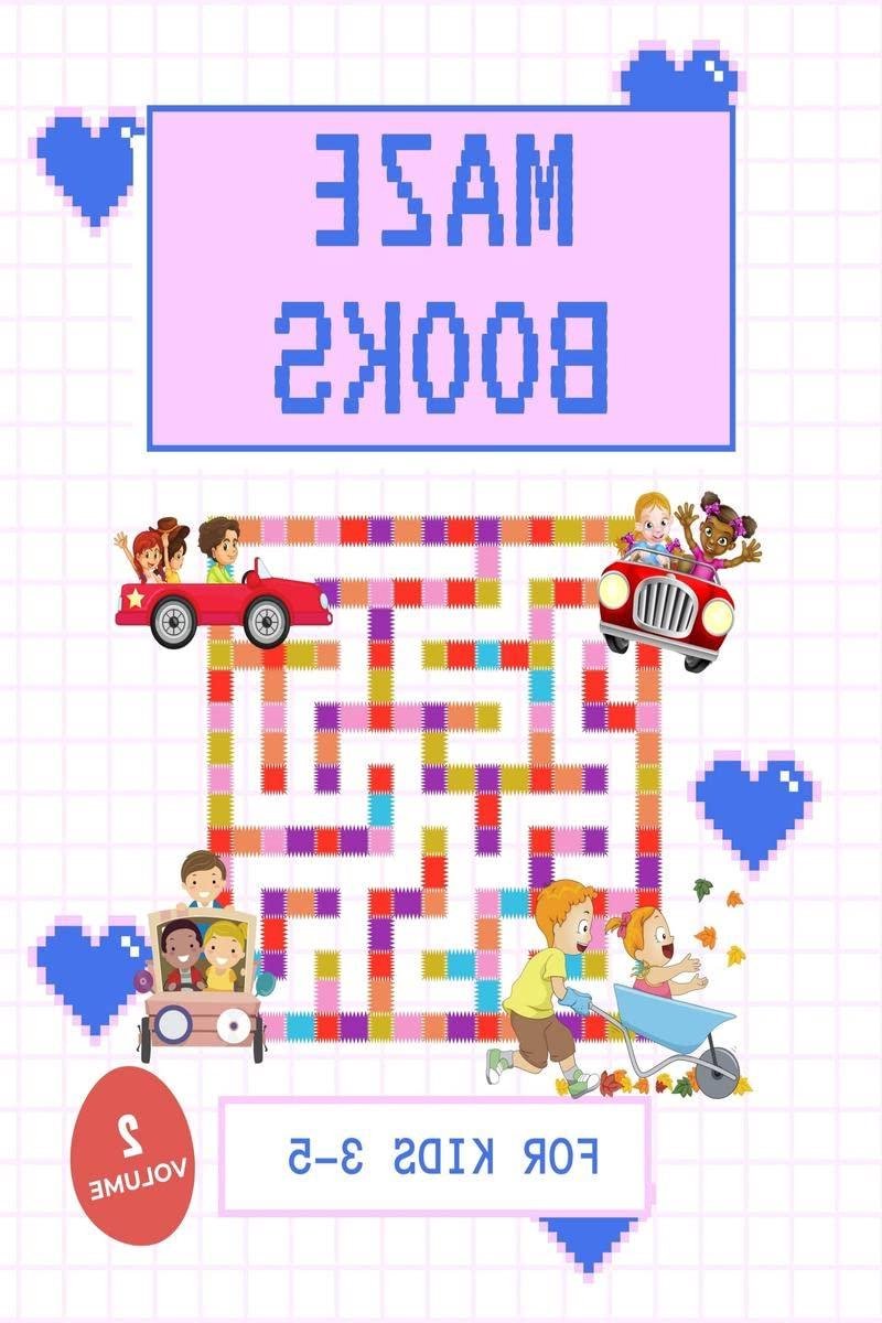 Doolhof Boeken - Puzzelboekjes Kinderen - Cognitieve Vaardigheden Verbeteren - 100 Puzzels - 20.3 x 25.4 cm - Niet gespecificeerd