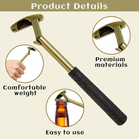 Golf Bottle Opener - Grappige Golf Cadeaus voor Mannen - Unieke Golf Accessoires voor Feesten - Bar - Keuken (Cyan Blue Putter) van Merkloos — afbeelding 3